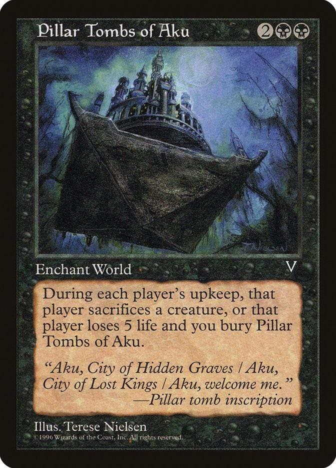 Magic: The Gathering MTG Single Pillar Tombs of Aku [Visions]