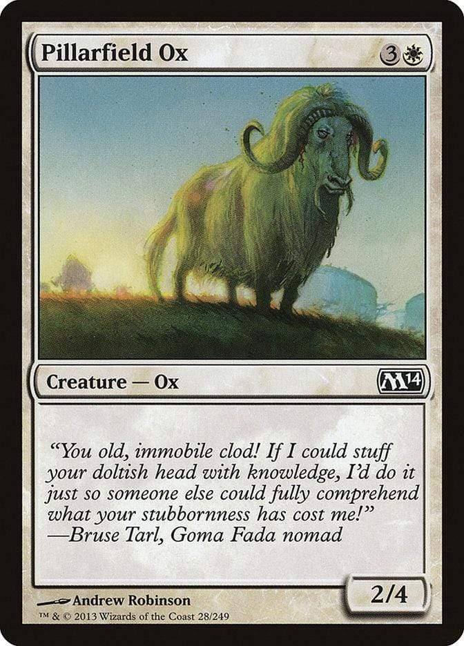 Magic: The Gathering MTG Single Pillarfield Ox [Magic 2014]