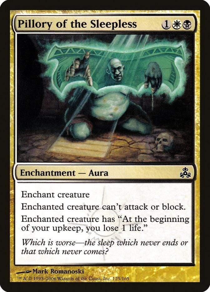 Magic: The Gathering MTG Single Pillory of the Sleepless [Guildpact]