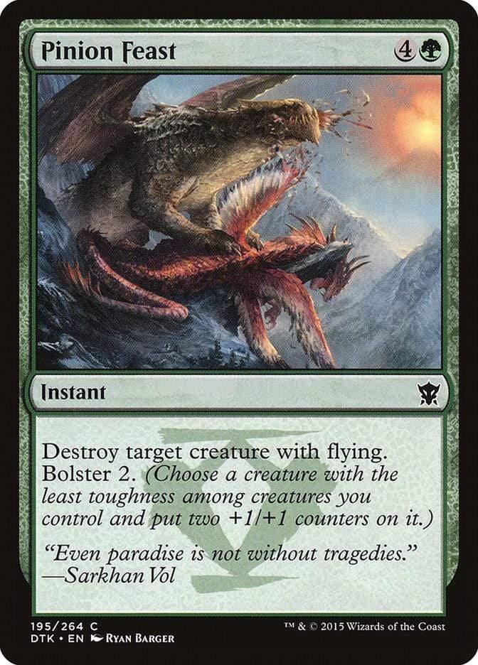 Magic: The Gathering MTG Single Pinion Feast [Dragons of Tarkir]