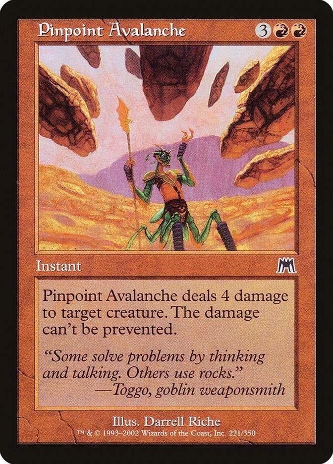 Magic: The Gathering MTG Single Pinpoint Avalanche [Onslaught]