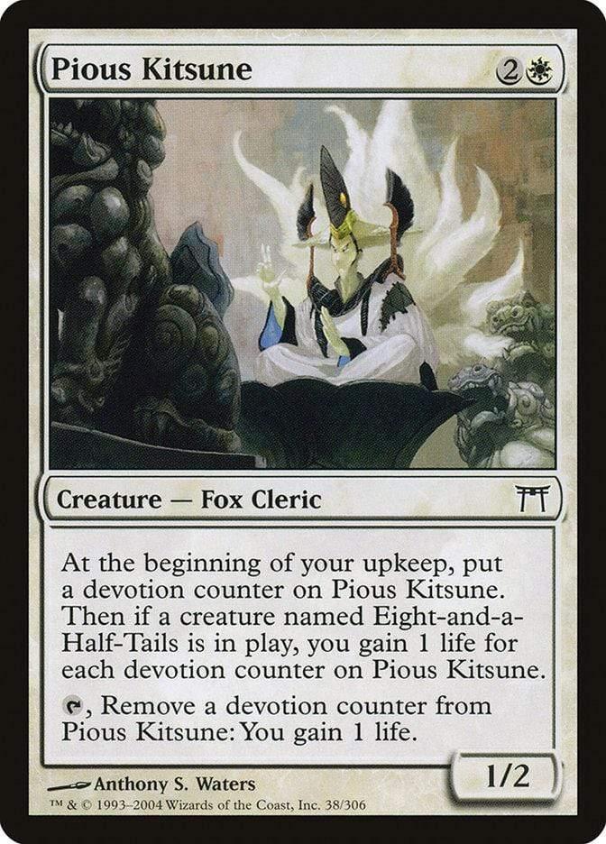 Magic: The Gathering MTG Single Pious Kitsune [Champions of Kamigawa]