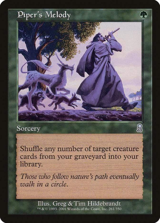 Magic: The Gathering MTG Single Piper's Melody [Odyssey]