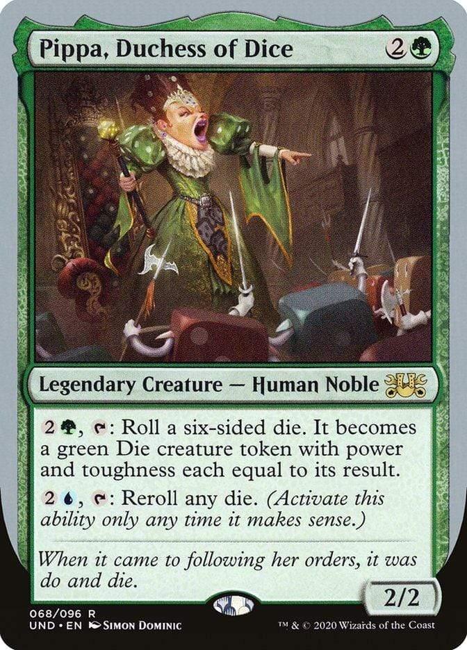 Magic: The Gathering MTG Single Pippa, Duchess of Dice [Unsanctioned]