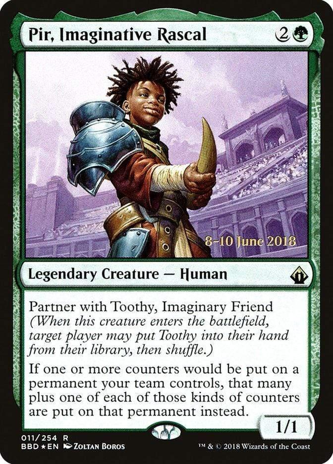 Magic: The Gathering MTG Single Pir, Imaginative Rascal  [Battlebond Prerelease Promos]