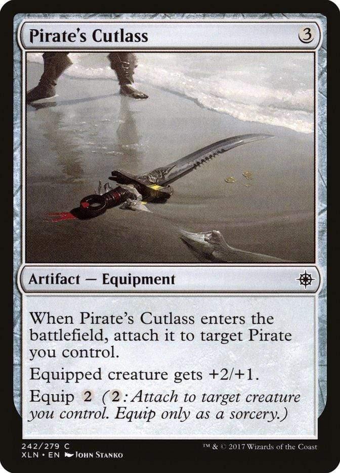 Magic: The Gathering MTG Single Pirate's Cutlass [Ixalan]