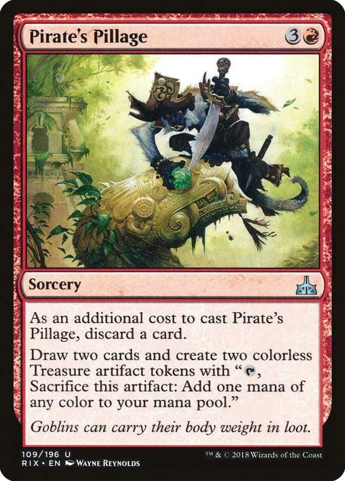Magic: The Gathering MTG Single Pirate's Pillage [Rivals of Ixalan]