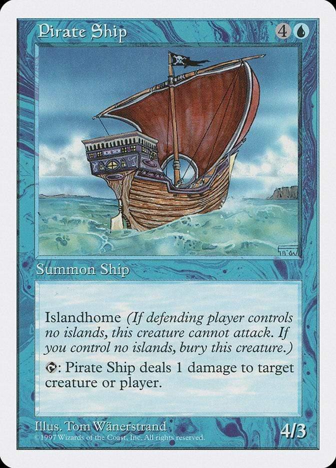 Magic: The Gathering MTG Single Pirate Ship [Fifth Edition]
