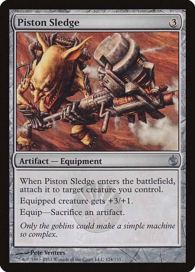 Magic: The Gathering MTG Single Piston Sledge [Mirrodin Besieged]