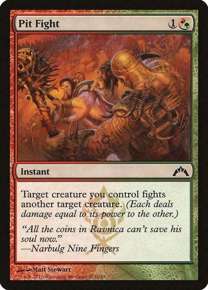 Magic: The Gathering MTG Single Pit Fight [Gatecrash]