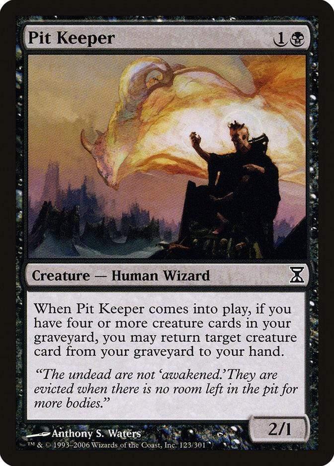 Magic: The Gathering MTG Single Pit Keeper [Time Spiral]