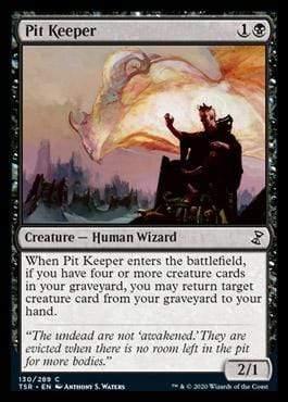 Magic: The Gathering MTG Single Pit Keeper [Time Spiral Remastered]