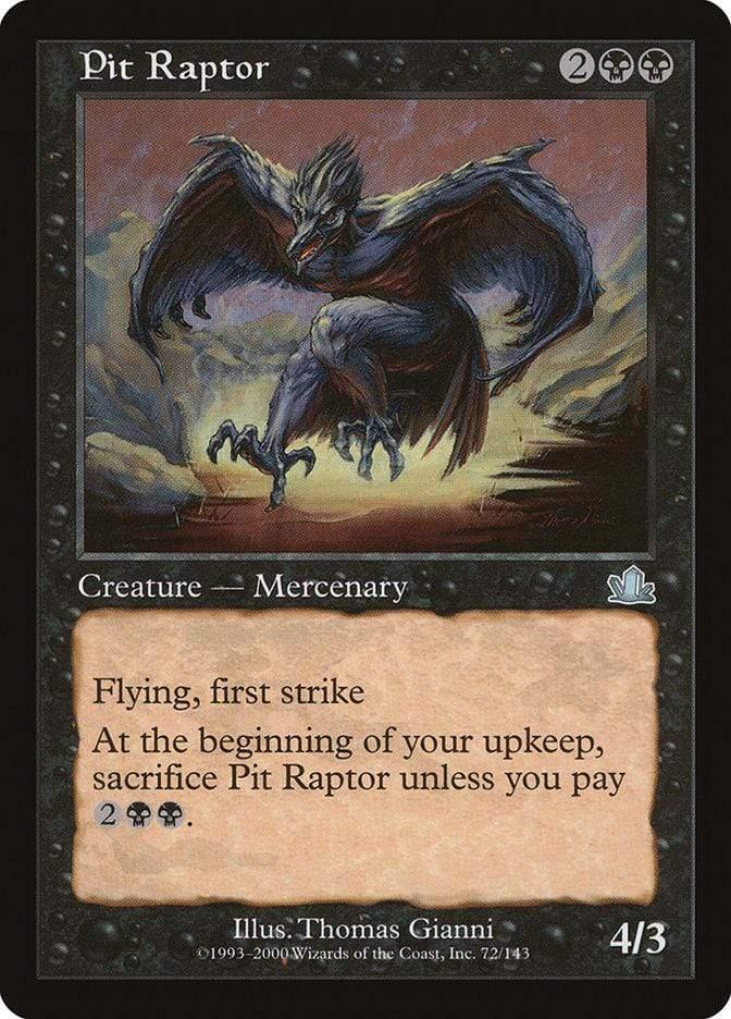 Magic: The Gathering MTG Single Pit Raptor [Prophecy]