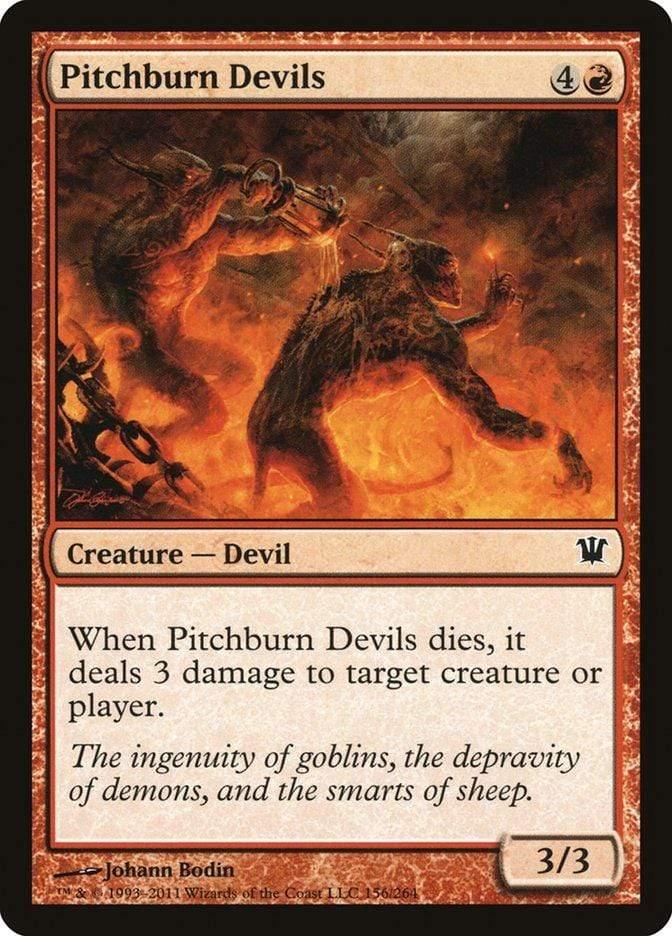 Magic: The Gathering MTG Single Pitchburn Devils [Innistrad]