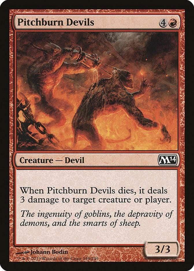 Magic: The Gathering MTG Single Pitchburn Devils [Magic 2014]