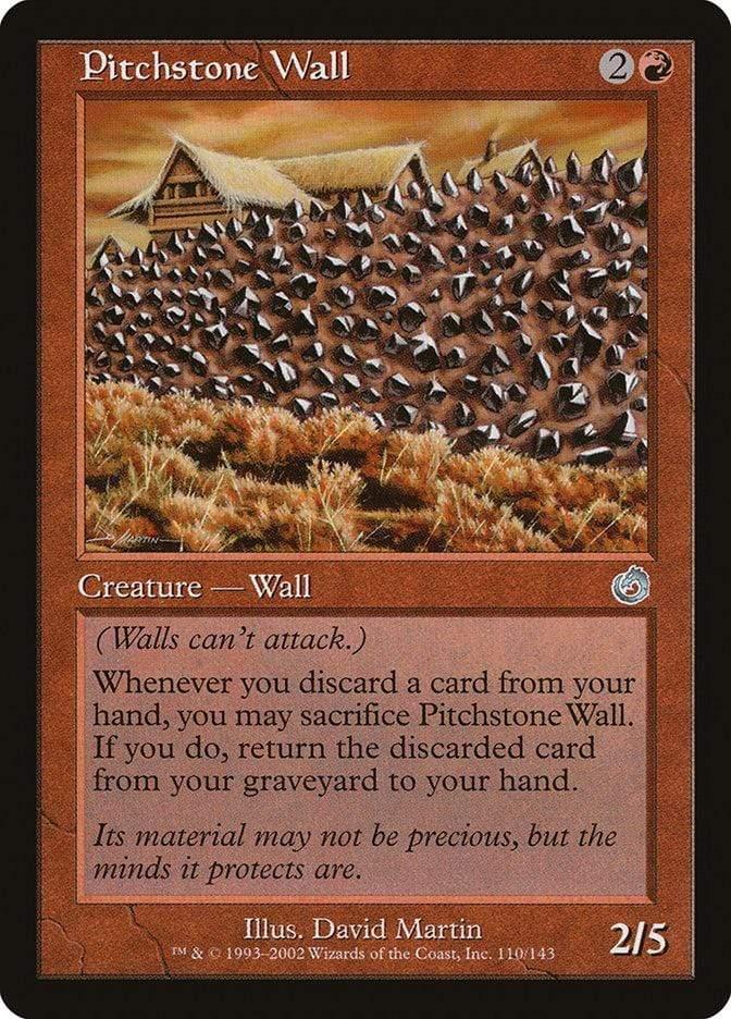 Magic: The Gathering MTG Single Pitchstone Wall [Torment]