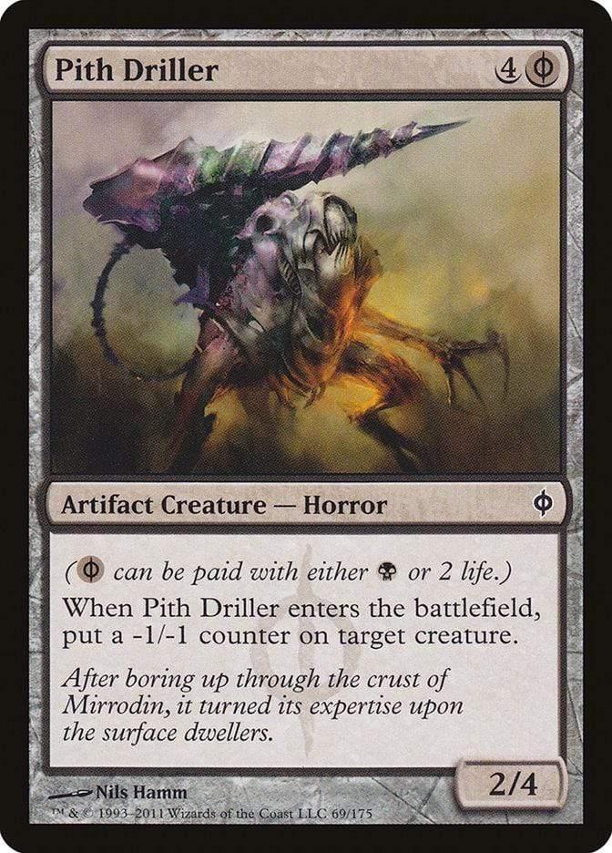 Magic: The Gathering MTG Single Pith Driller [New Phyrexia]