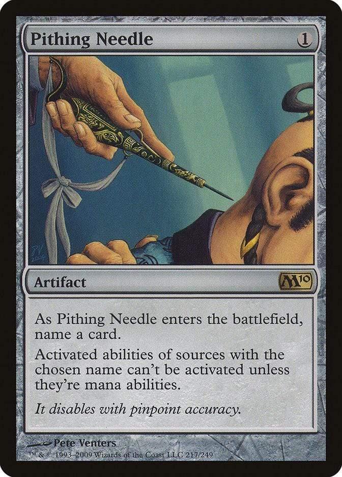 Magic: The Gathering MTG Single Pithing Needle [Magic 2010]