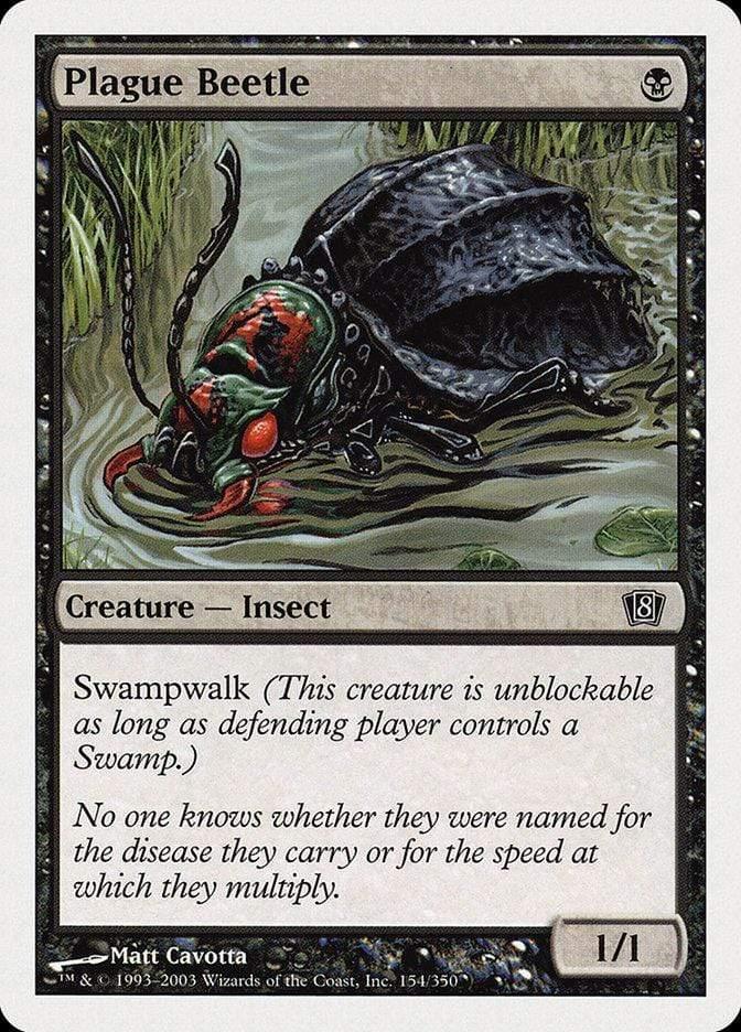Magic: The Gathering MTG Single Plague Beetle [Eighth Edition]