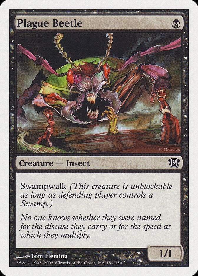 Magic: The Gathering MTG Single Plague Beetle [Ninth Edition]