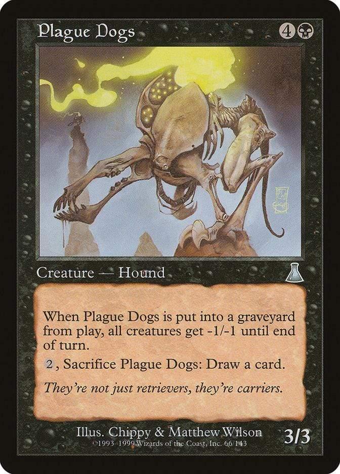 Magic: The Gathering MTG Single Plague Dogs [Urza's Destiny]