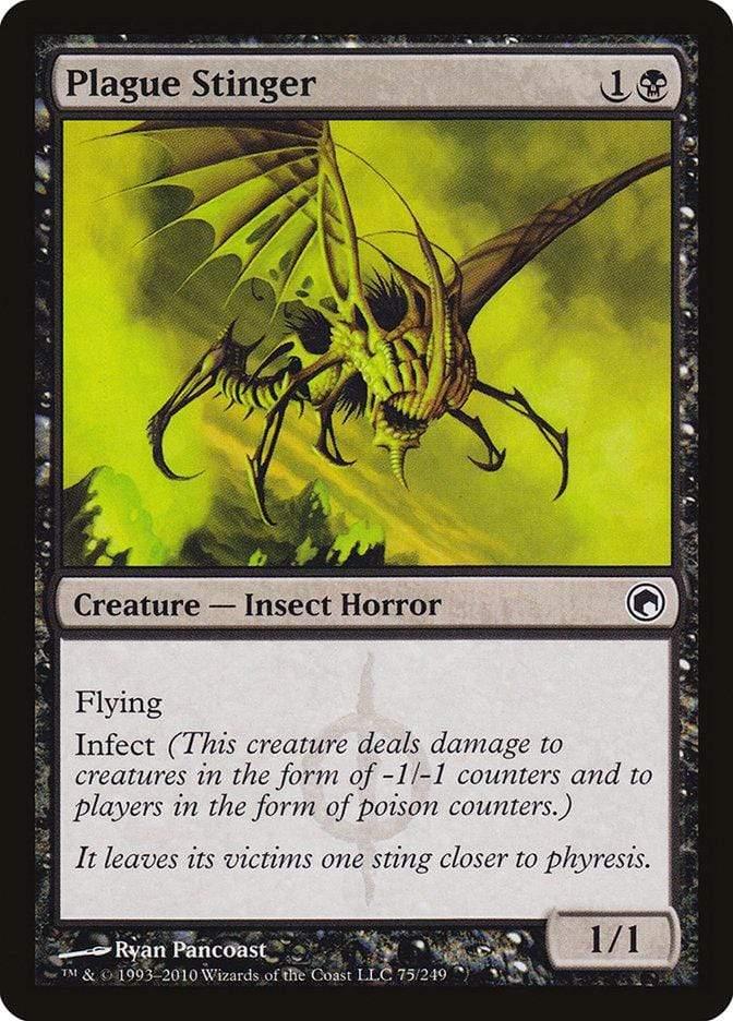 Magic: The Gathering MTG Single Plague Stinger [Scars of Mirrodin]