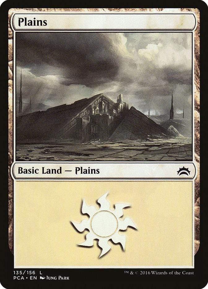 Magic: The Gathering MTG Single Plains (135) [Planechase Anthology]