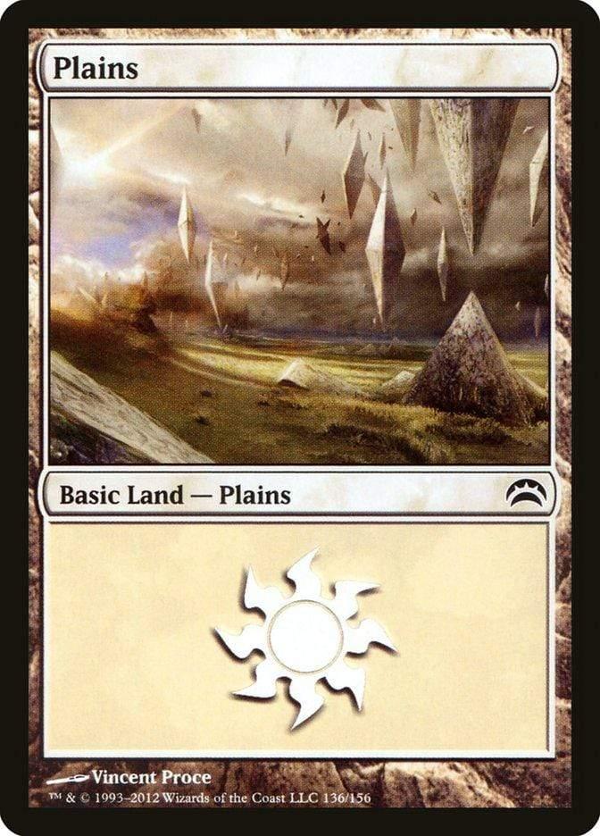 Magic: The Gathering MTG Single Plains (136) [Planechase 2012]