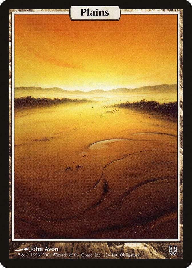Magic: The Gathering MTG Single Plains (136) [Unhinged]