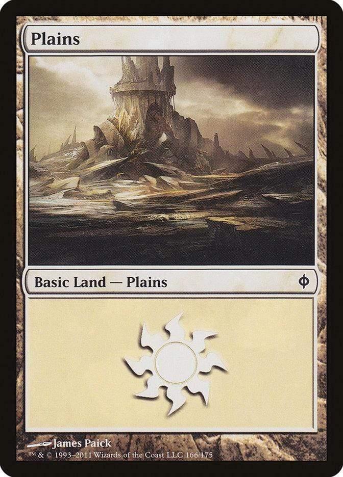 Magic: The Gathering MTG Single Plains (166) [New Phyrexia]