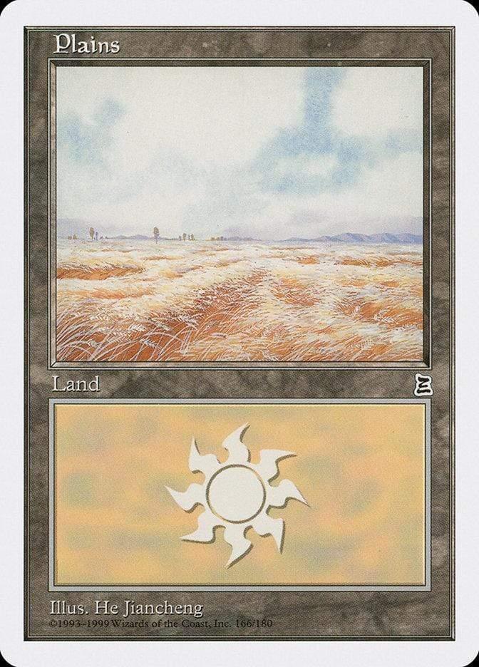 Magic: The Gathering MTG Single Plains (166) [Portal Three Kingdoms]