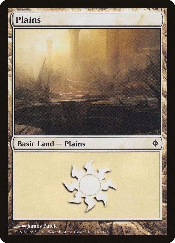 Magic: The Gathering MTG Single Plains (167) [New Phyrexia]