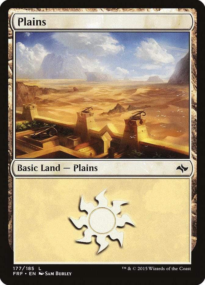 Magic: The Gathering MTG Single Plains (177) [Fate Reforged]