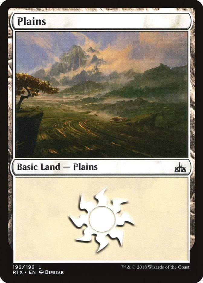 Magic: The Gathering MTG Single Plains (192) [Rivals of Ixalan]