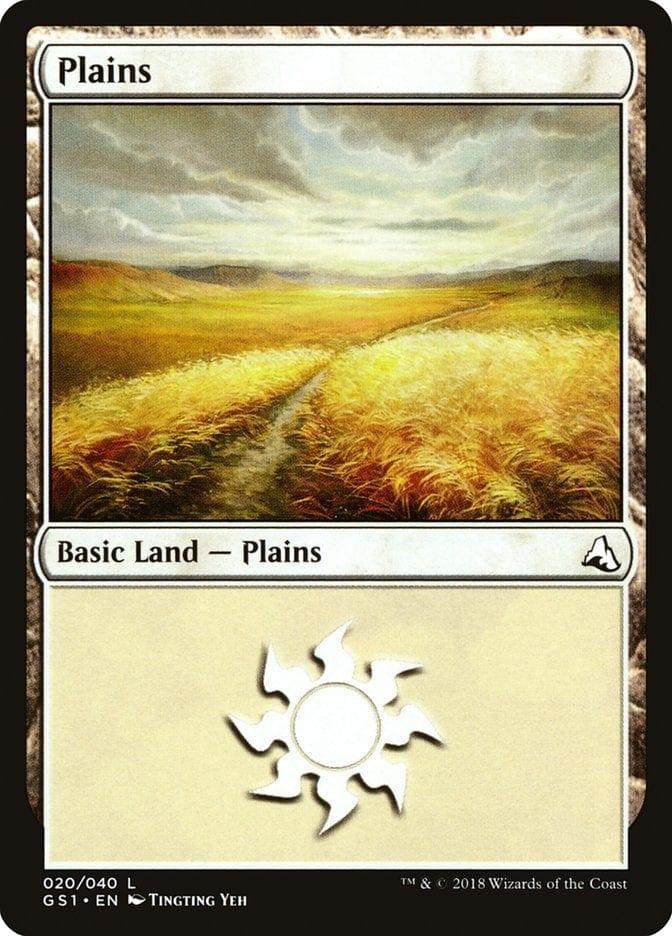 Magic: The Gathering MTG Single Plains (20) [Global Series Jiang Yanggu & Mu Yanling]