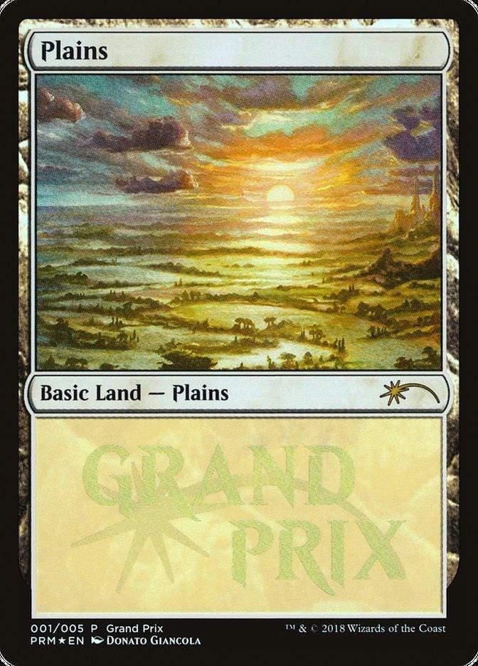 Magic: The Gathering MTG Single Plains (2018a) [Grand Prix Promos]