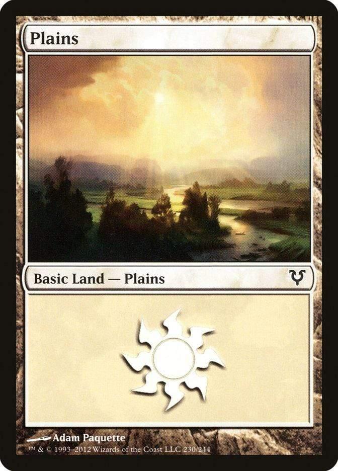 Magic: The Gathering MTG Single Plains (230) [Avacyn Restored]