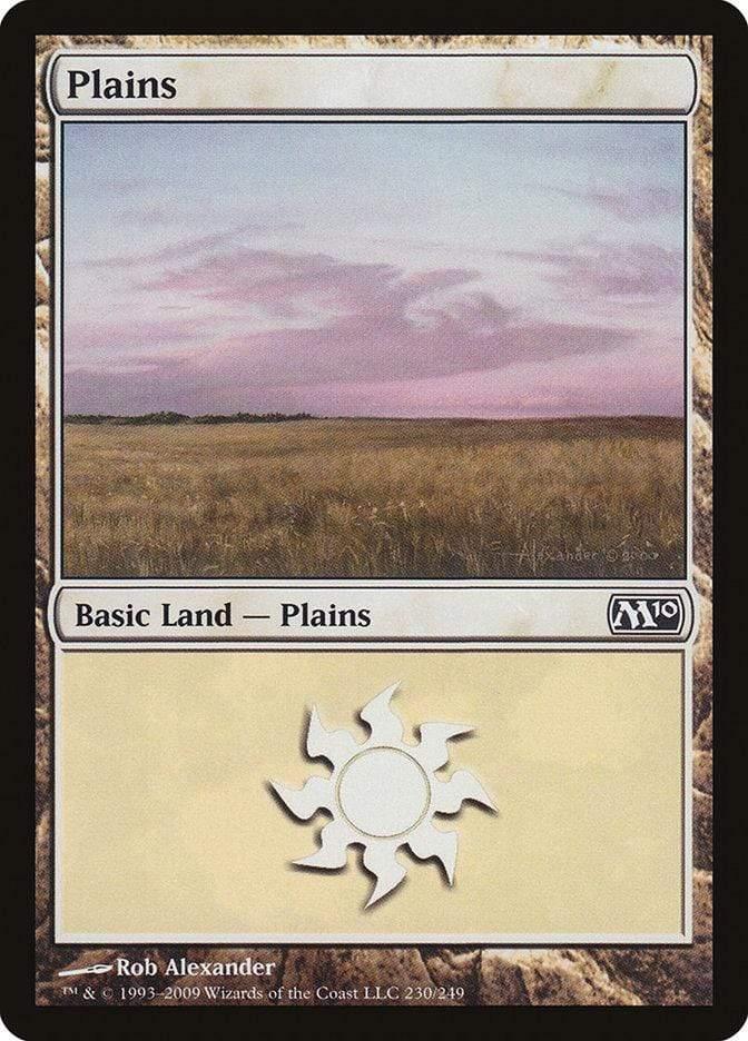Magic: The Gathering MTG Single Plains (230) [Magic 2010]