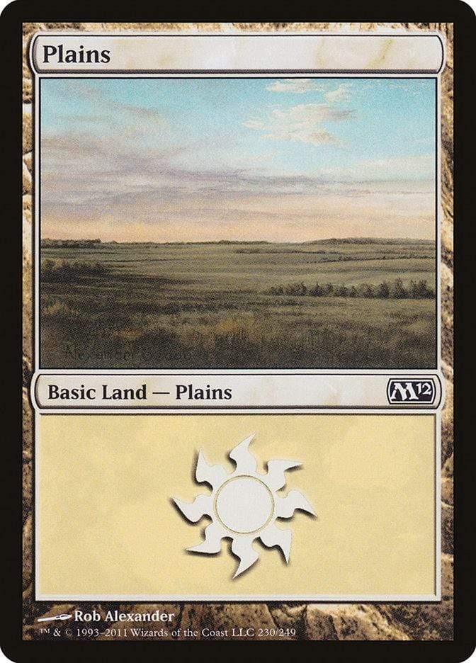 Magic: The Gathering MTG Single Plains (230) [Magic 2012]