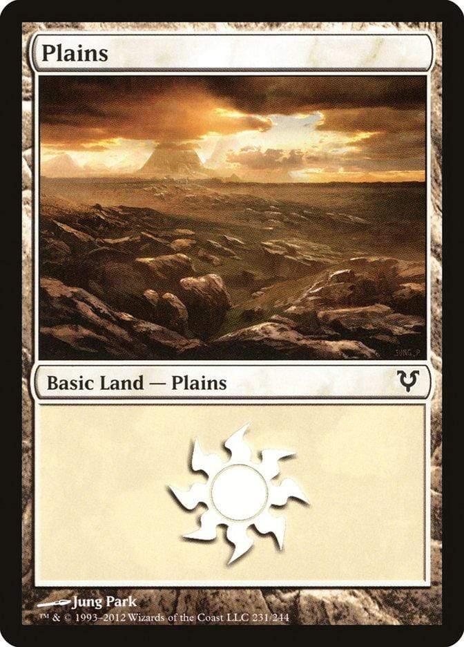 Magic: The Gathering MTG Single Plains (231) [Avacyn Restored]