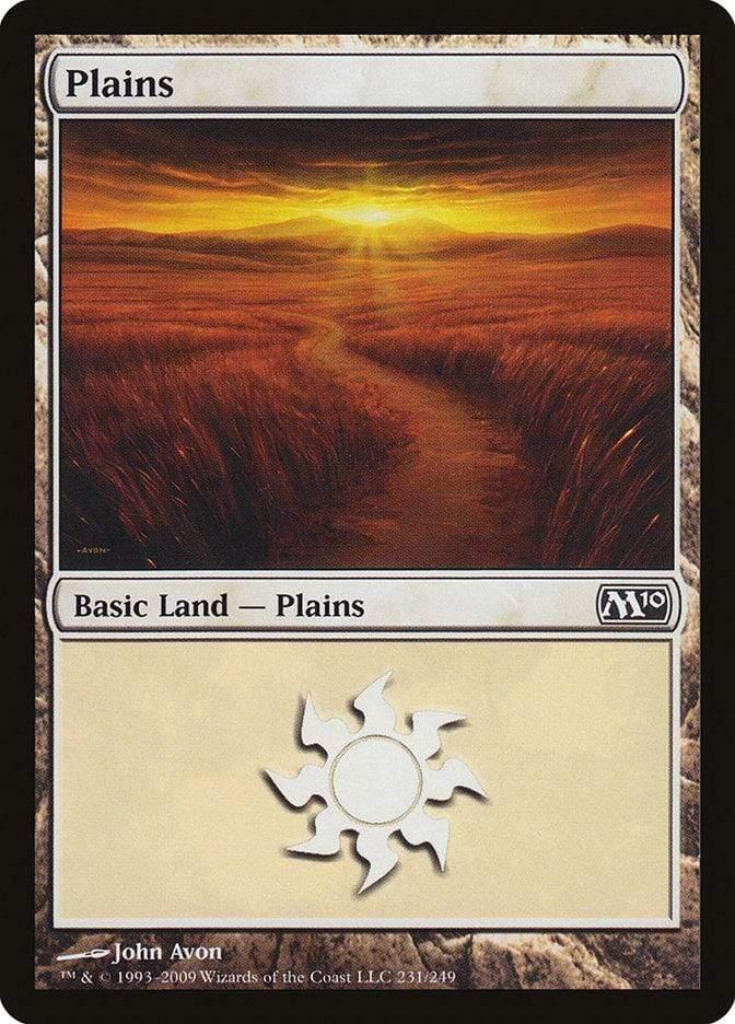 Magic: The Gathering MTG Single Plains (231) [Magic 2010]