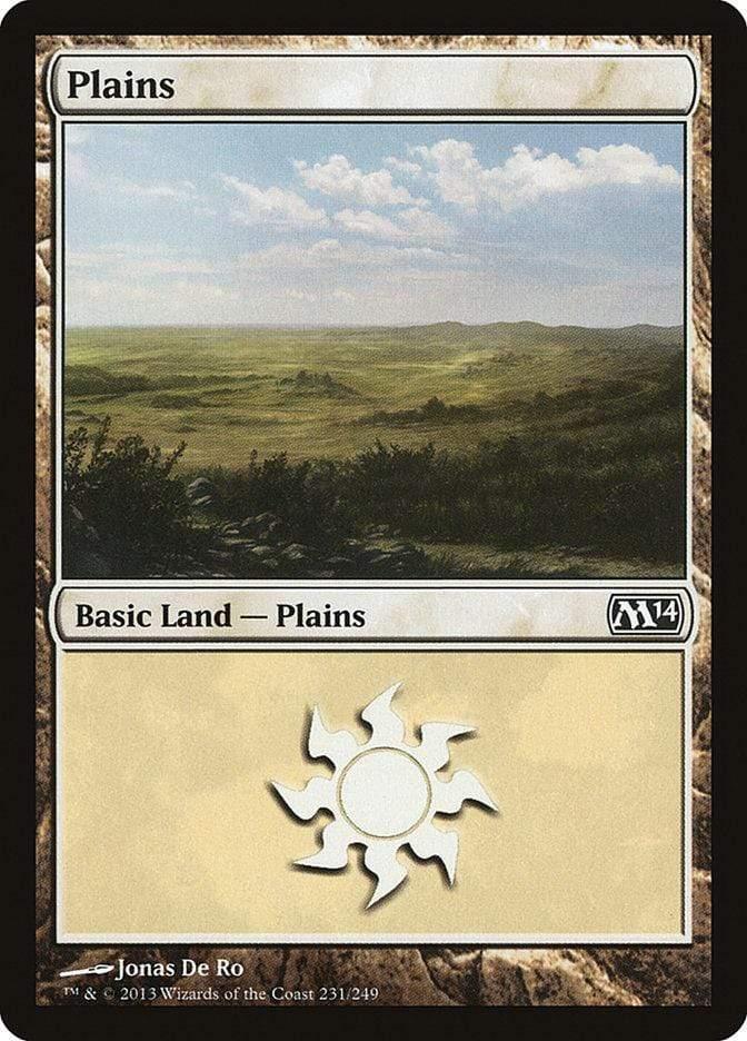 Magic: The Gathering MTG Single Plains (231) [Magic 2014]