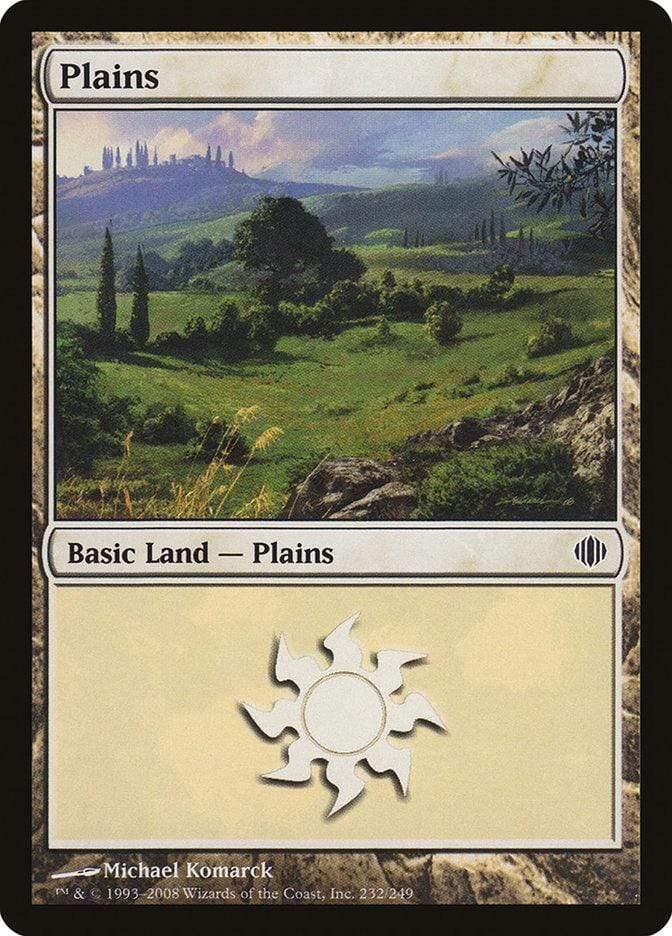 Magic: The Gathering MTG Single Plains (232) [Shards of Alara]