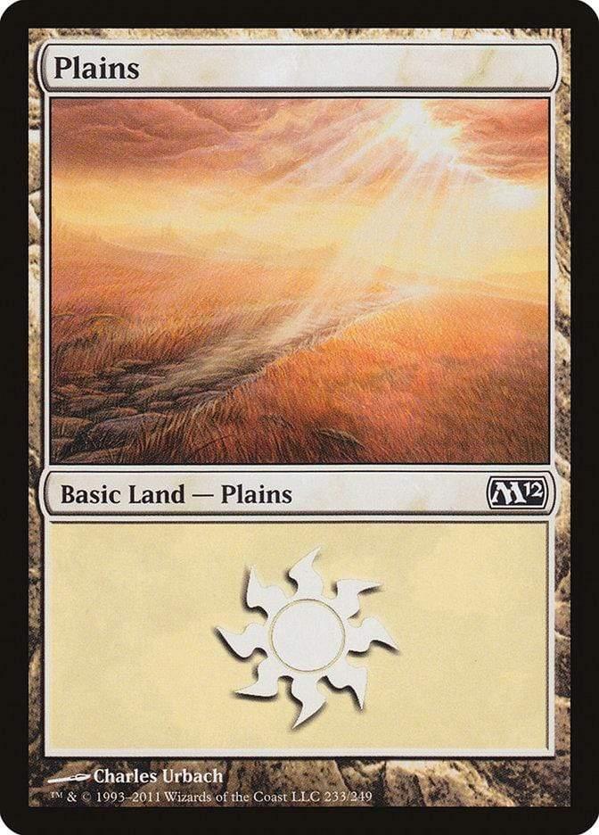 Magic: The Gathering MTG Single Plains (233) [Magic 2012]