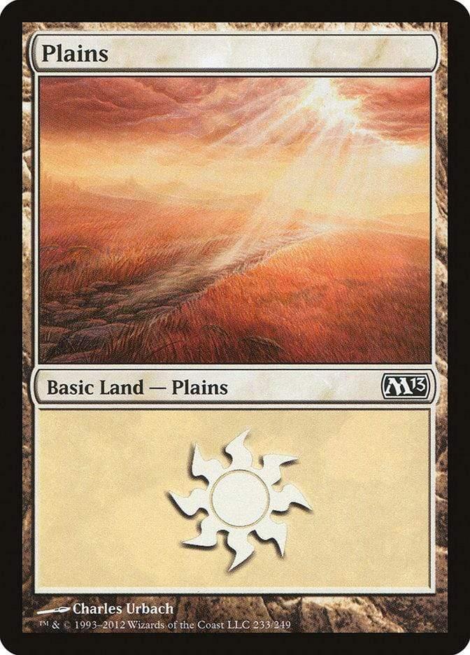 Magic: The Gathering MTG Single Plains (233) [Magic 2013]