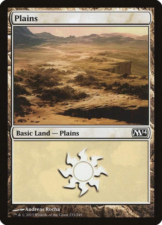 Magic: The Gathering MTG Single Plains (233) [Magic 2014]