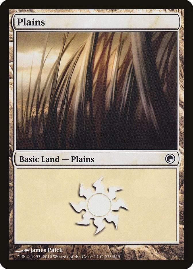 Magic: The Gathering MTG Single Plains (233) [Scars of Mirrodin]