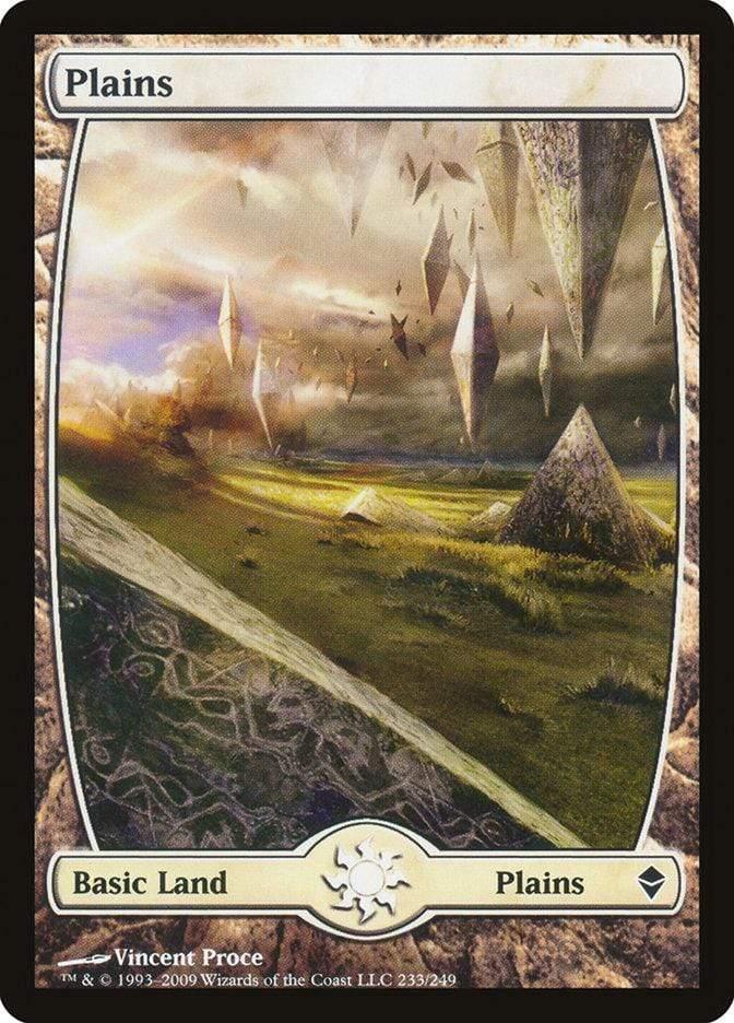 Magic: The Gathering MTG Single Plains (233) [Zendikar]
