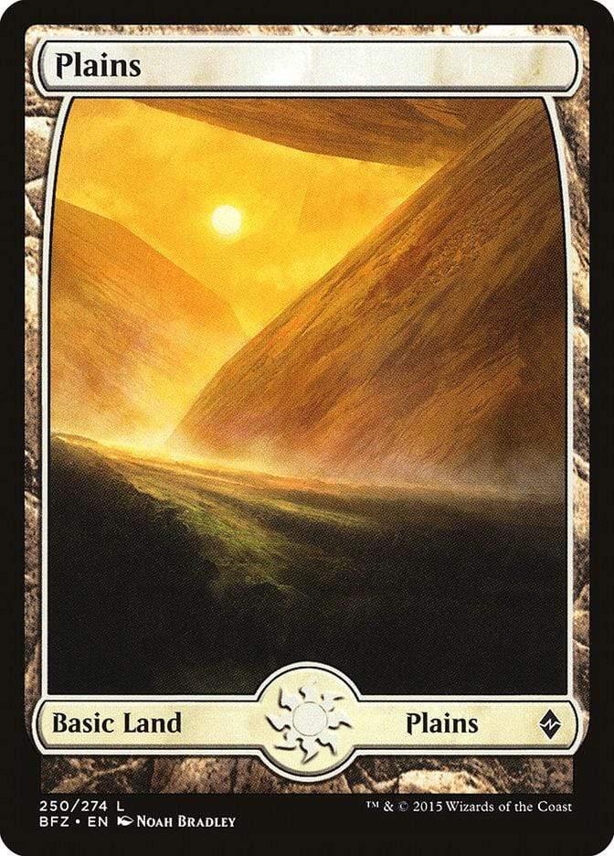 Magic: The Gathering MTG Single Plains (250) [Battle for Zendikar]