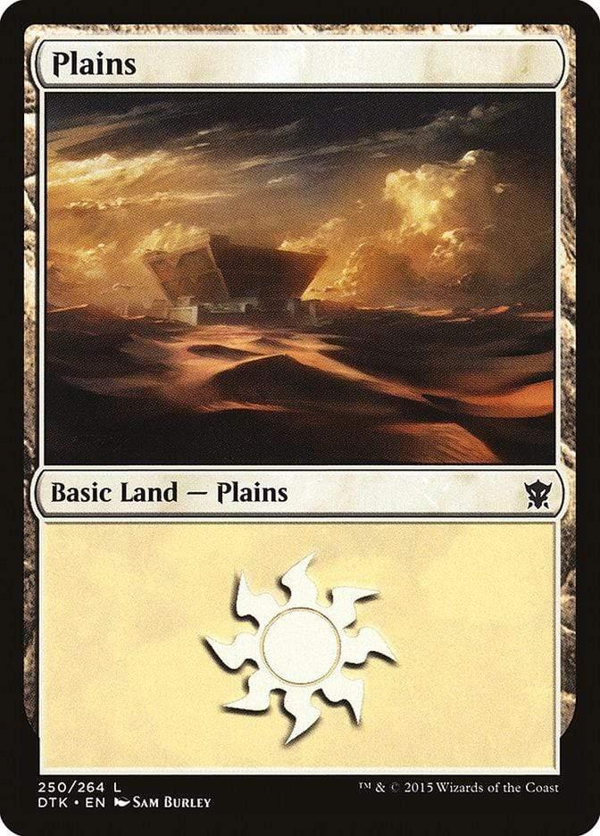 Magic: The Gathering MTG Single Plains (250) [Dragons of Tarkir]